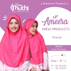 Jilbab Remaja Ameera Ukuran M