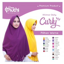 Jilbab Dewasa CURLY ukuran XL
